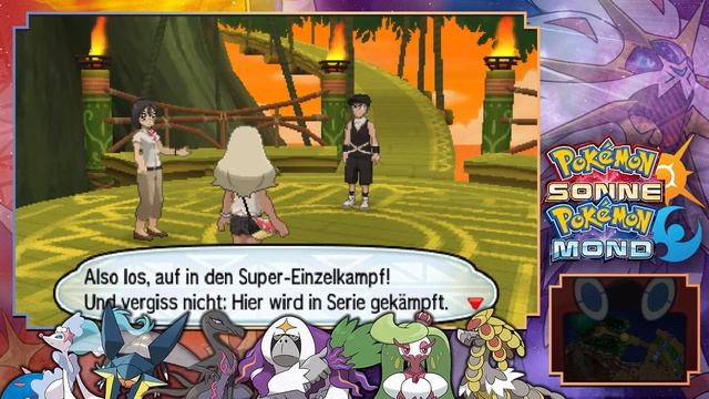 KAMPF GEGEN SINA! KAMPFBAUM IN POKÉMON SONNE & MOND смотреть онлайн
