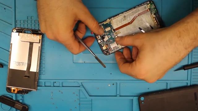 BQ-5012L Rich - Замена дисплея (модуля) смотреть онлайн