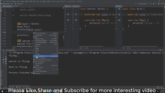 #38 Method overriding and property overriding in Kotlin. смотреть онлайн