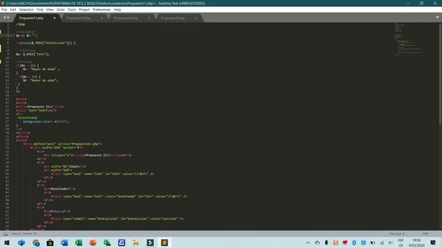 Ejercicios de PHP con HTML ( Condicional IF ) смотреть онлайн