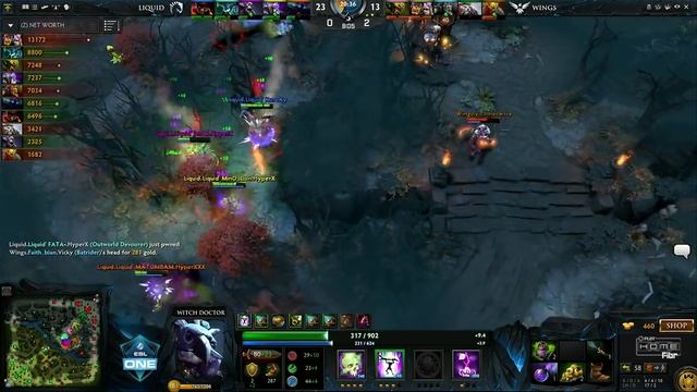 Dota 2 - Team Liquid vs. Wings - Game 3 - ESL One Manila 2016 - Grand Final смотреть онлайн