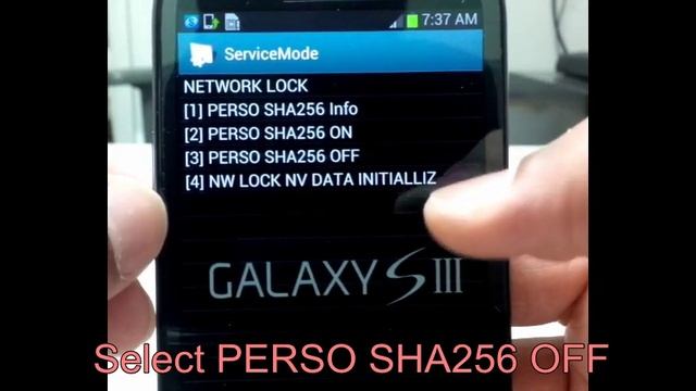 Unlock Galaxy S3 SIII i747 No Code Unlock смотреть онлайн