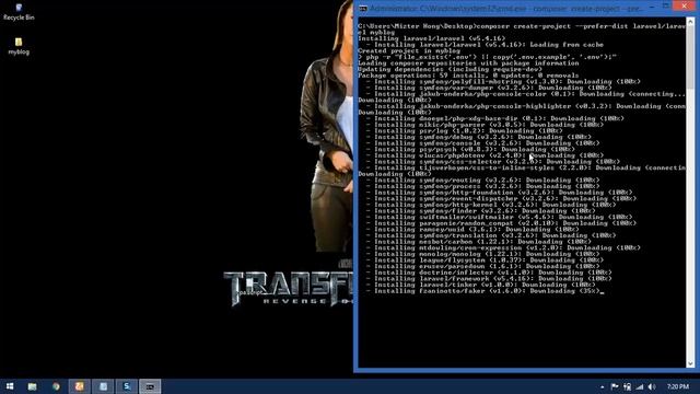 How to install Laravel 5 4 смотреть онлайн