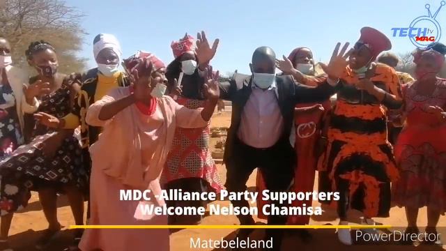 Resounding Praise Song to welcome Nelson Chamisa in Matabelaland Maphisa смотреть онлайн