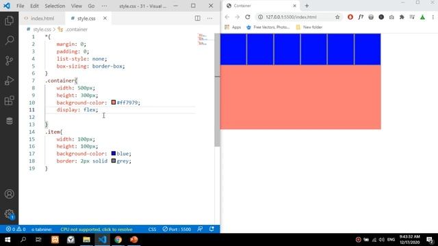 CSS 34-dars. Display, flex-wrap va flex-direction смотреть онлайн