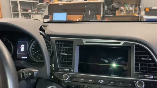 Hyundai elantra как снять штатную магнитолу + Android смотреть онлайн