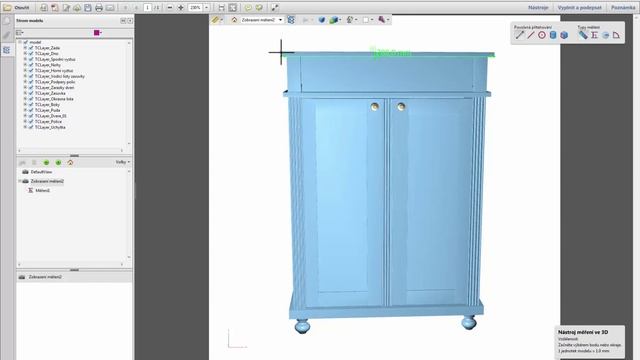 Kótování 3D modelu z knihovny DAEX - exportovaného z TurboCADu do 3D PDF - ŠPINAR - software смотреть онлайн
