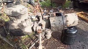 разборка мостов маз и ступичный ключ с заземлением