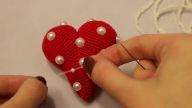 Декоративные сердечки своими руками смотреть онлайн