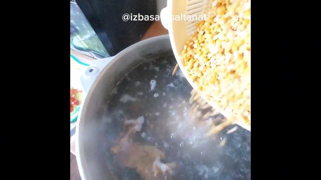 Гороховый суп с мясом. Горох сорпасы.Қазақша рецепт