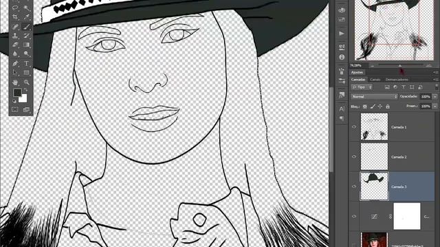 Como fazer cartoons no Adobe Photoshop?(2023) @anacastelaoficial смотреть онлайн