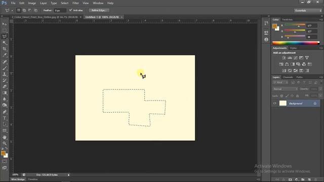 Telugu Photoshop Tutorials | Photoshop Classes in Telugu - Class - 7 | ? | Lasso Tools? смотреть онлайн