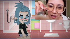 Josie b asmr does flowers makeup || Gacha club || #gachaclub #asmr