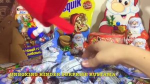 Обзор Новогодней Коллекции Праздничных Подарочных Наборов.Unboxing Surprise Eggs And Christmas Pack