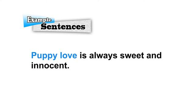 English Slang / Idioms: Puppy Love смотреть онлайн