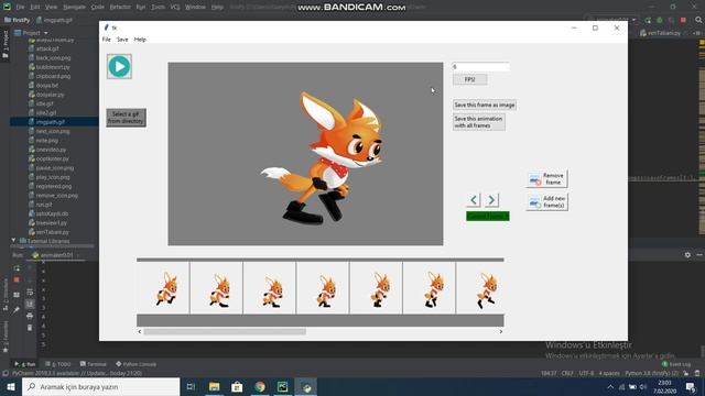 Basic Animation Program in Python Tkinter. Update1 смотреть онлайн