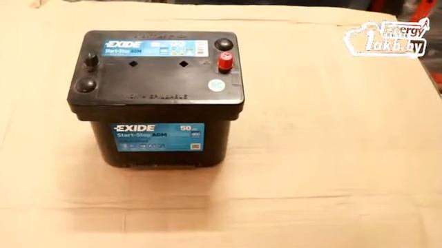 Exide 50Ah, 800A смотреть онлайн