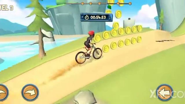 Offroad BMX Racing Stunts Game Android GamePlay FHD | смотреть онлайн