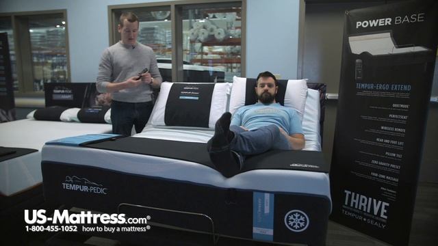 Tempur Sealy Tempur-Ergo Extend Adjustable Base смотреть онлайн