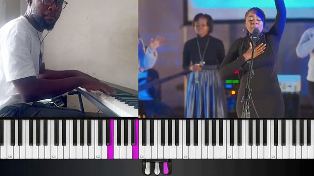 piano presentation sweet chords Ambuye Mundilengele Mtima Oyera, Shyreen, piano chords, piano cover смотреть онлайн