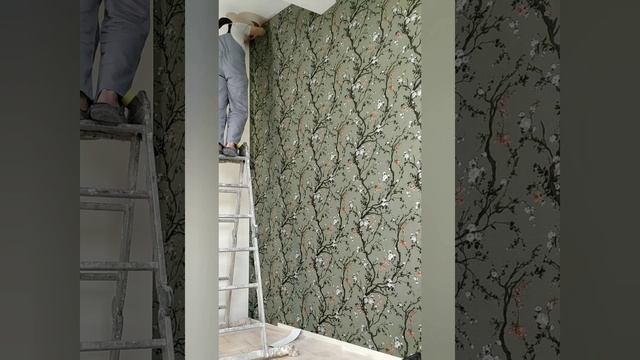 Наклейка обоев (Сакура). смотреть онлайн