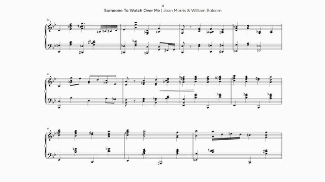 Someone To Watch Over Me - Joan Morris & William Bolcom (Jazz Transcription) смотреть онлайн