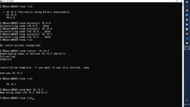 리액트풀스택, ken 5034, 챕터 40, 2강, nvm을 이용해서 nodejs를 설치 смотреть онлайн