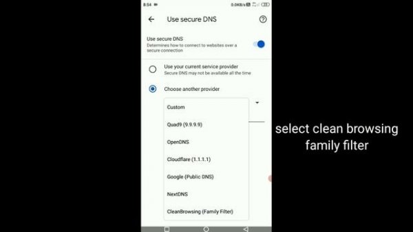 Safe search in Google Chrome Android | How to Block website on chrome | Smartphone | DNS setting