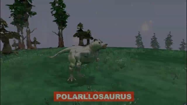 Polar Bear X Allosaurus | Animal X Dino Fusion [S1E8] | SPORE смотреть онлайн