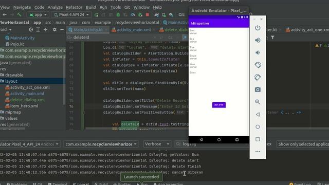 Event click recyclerView to Alert Dialog смотреть онлайн