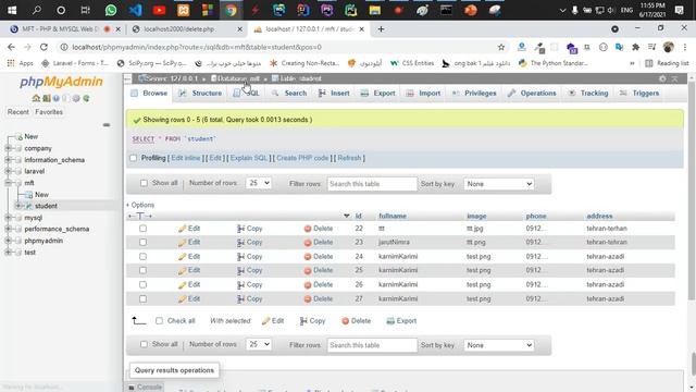 part88 اموزش قسمت update در pdo و پیاده سازی ان смотреть онлайн