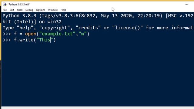 How to Create a File and write to it in Python смотреть онлайн