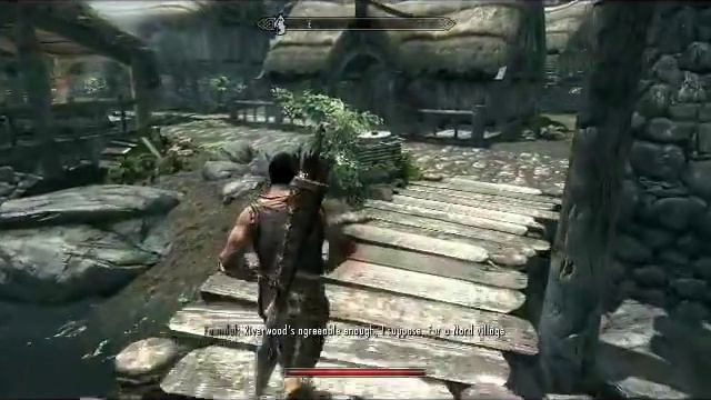 Skyrim Chicken Death Cart смотреть онлайн