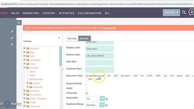 Document Datatype - Drag Drop Multiple File Upload for SuiteCRM смотреть онлайн