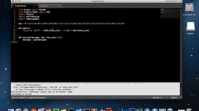 Python PyCrypto GUI App Part 1 смотреть онлайн