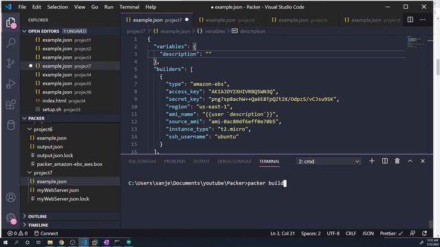 Automation with Hashicorp Packer #11: User Variables смотреть онлайн