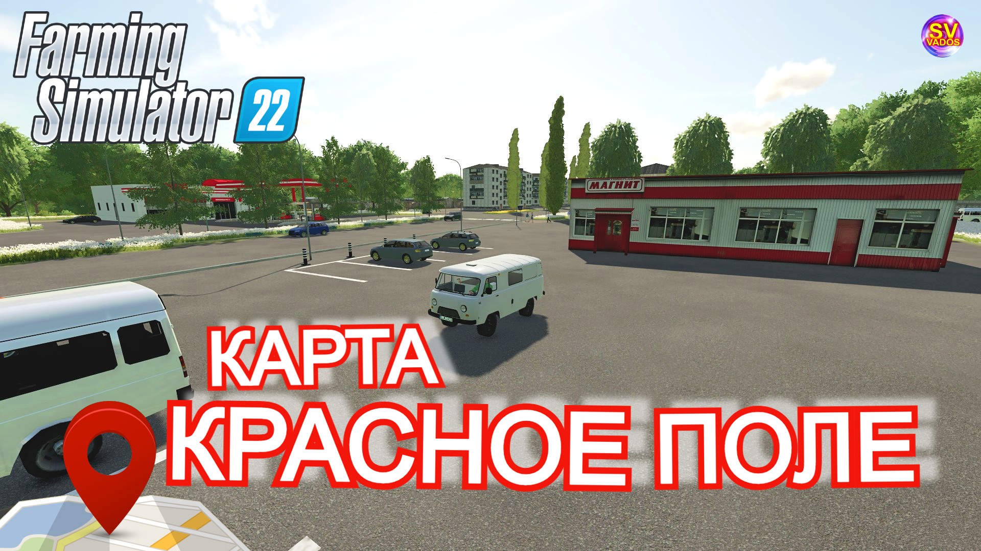 ?Farming Simulator 22? Карта «Красное поле» смотреть онлайн
