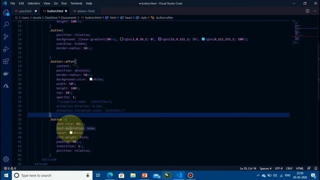 Line implemented animated button//without JavaScript// смотреть онлайн