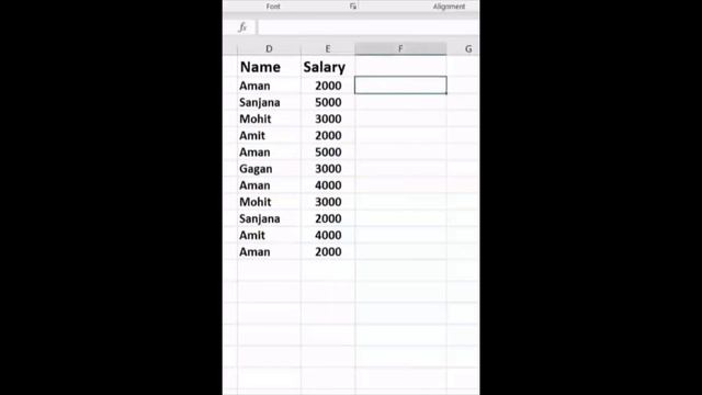 #viralshort #exceltips #unique //excel,unique,unique Function,programming In Excel,excel Tips