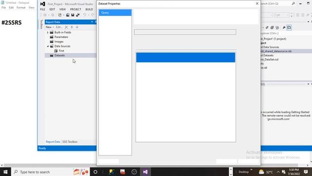 Linking Dataset to DataSource In SSRS||SQL Server Reporting Service (SSRS)||MSBI||SQLISEASY смотреть онлайн
