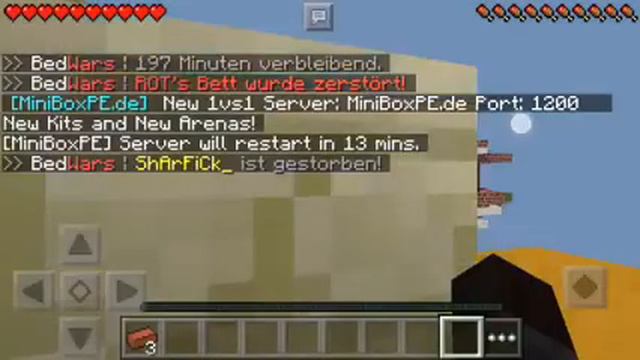 Bed Wars В майнкрафт 0.14.0 #1 пацан раздражает =-( смотреть онлайн