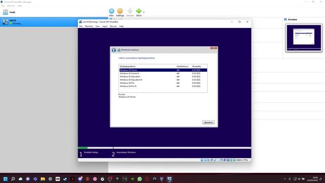 Setup guide for Oracle VM Virtualbox and win10 ISO setup up смотреть онлайн