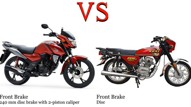 Honda CBF 125 vs Rusi TC 175 Test specification comparison смотреть онлайн