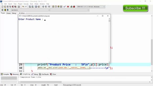 Array of Structure in C Programming Language | Structure Array Initialization | Learners Region смотреть онлайн