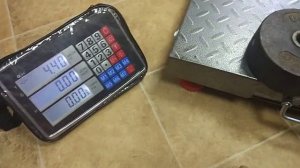 Корректор веса на блютуз весах. Работа в минус процентах. Обман весов