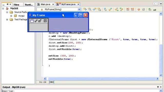 Урок №161. Java. Работа с многодокументным интерфейсом смотреть онлайн