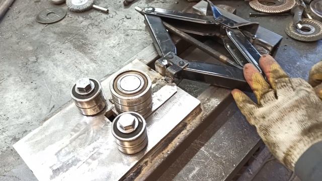 Станок ГНУТИК своими руками | ШИНОГИБ из МЕТАЛЛОЛОМА! смотреть онлайн