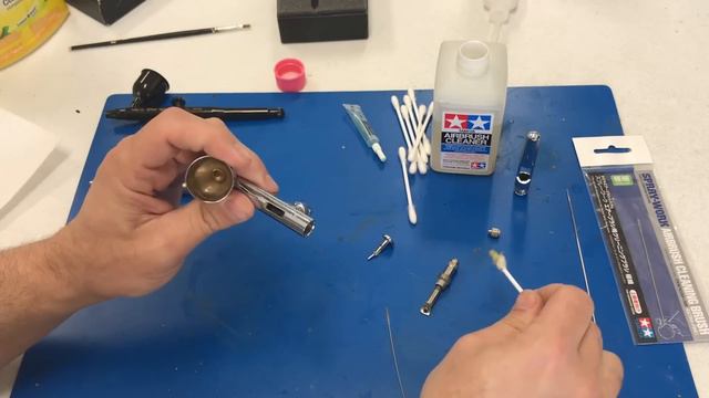 How to disassemble and clean your airbrush easy step by step смотреть онлайн