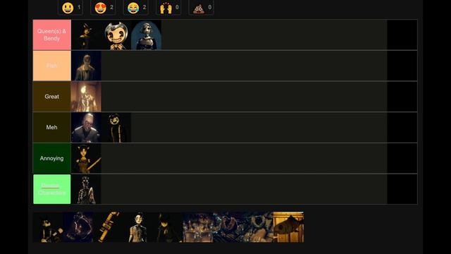 Ranking Bendy & the Dark Revival Characters... (BATDR Tier List) смотреть онлайн