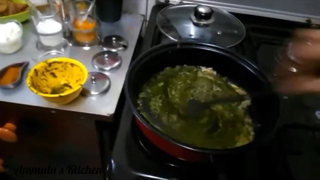 Coriander Chicken curry | Tasty Recipe | Green Chicken curry | Ammulu's Kitchen смотреть онлайн